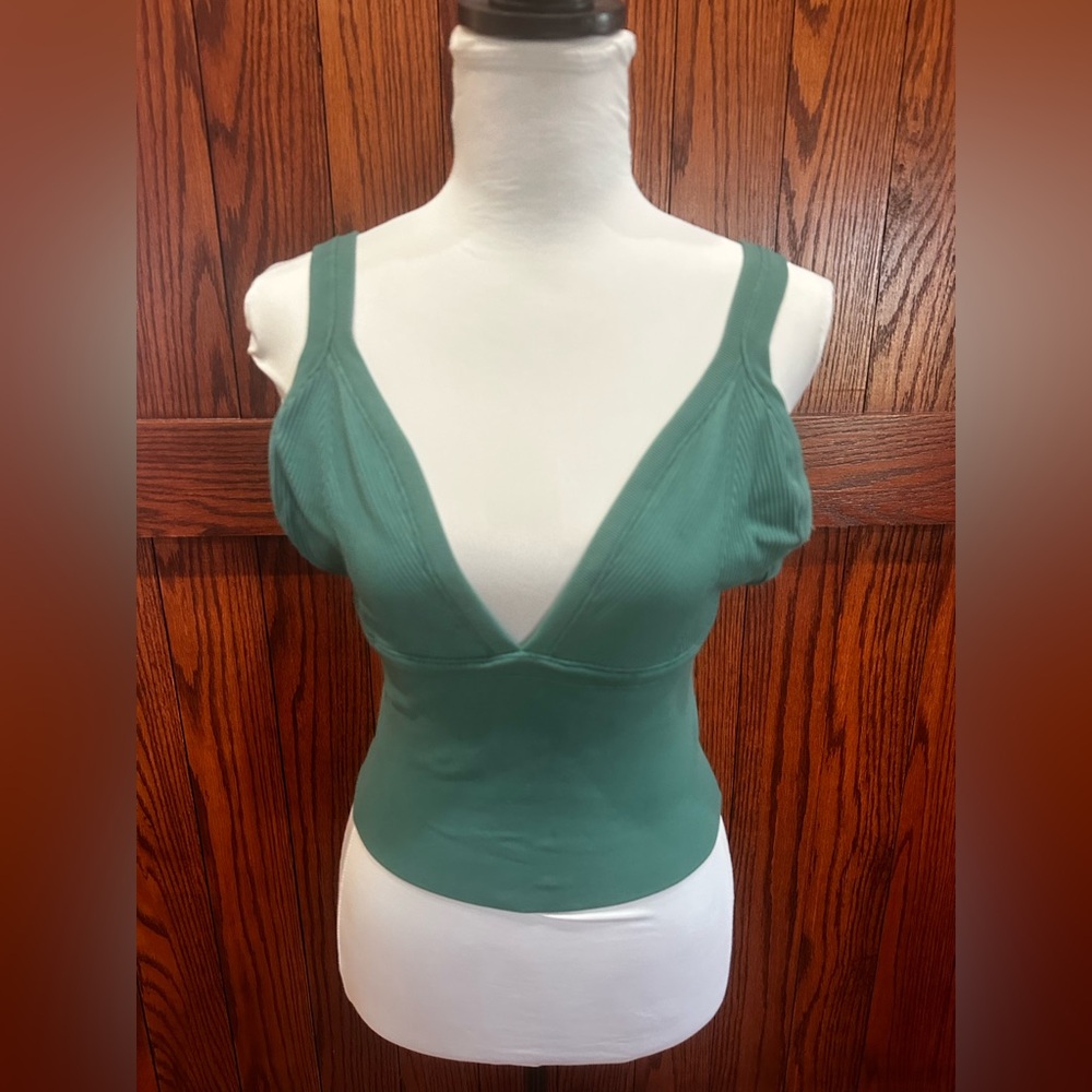 Urban Outfitters Out From Under Jade Seamless Knit Cutout Tank Top